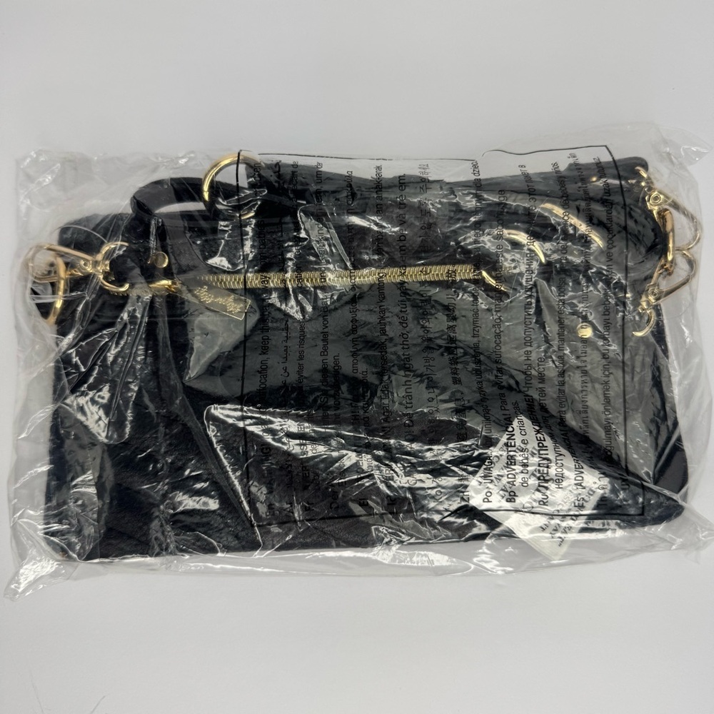 Itzy‎ Ritzy Black Boss Pouch Wallet Wristlet Belt Bag - Picture 11 of 12